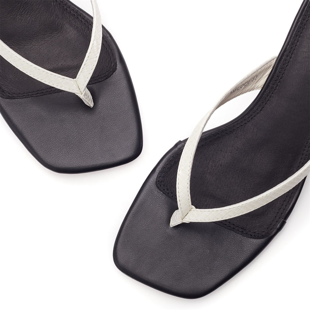 Melodi Monochrome Porvair Sandals