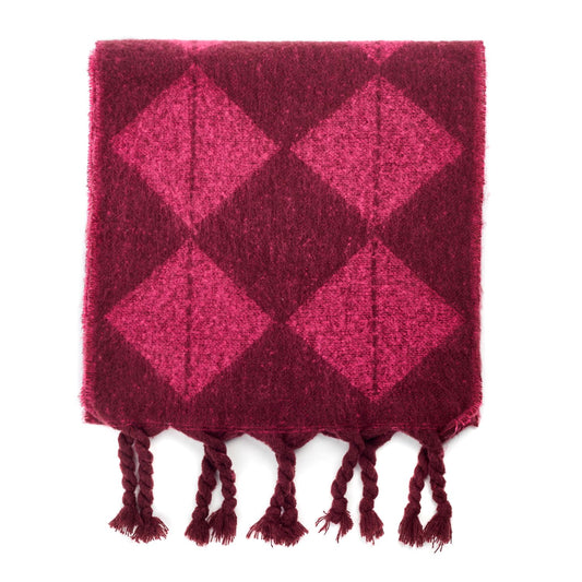 Milana Scarf Pink Polyester 