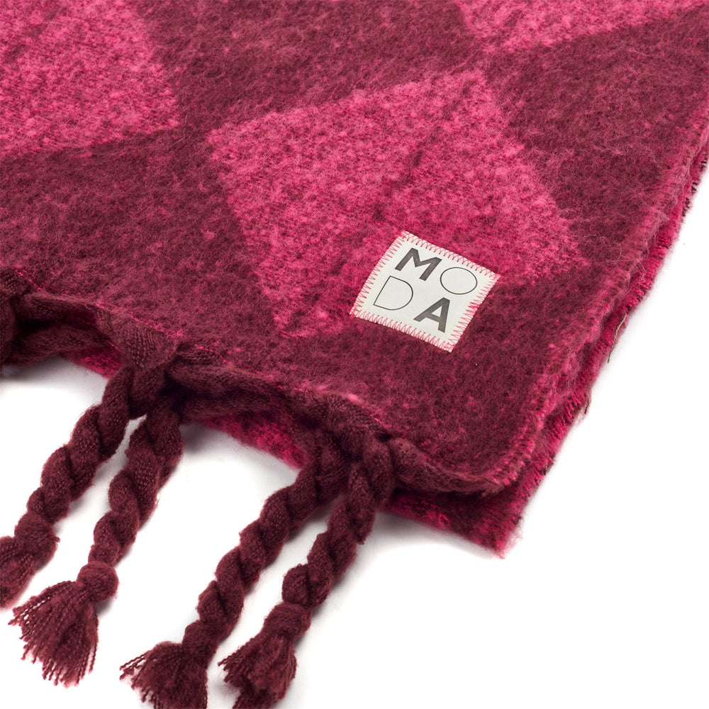 Milana Scarf Pink Polyester 