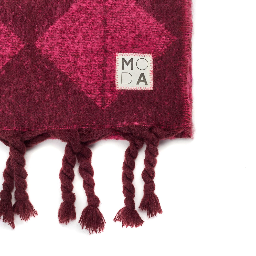 Milana Scarf Pink Polyester 