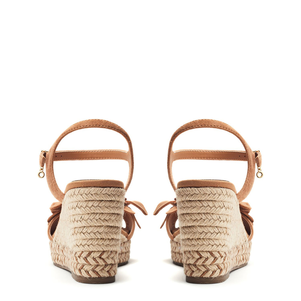 Mistee Tan Suede Sandals