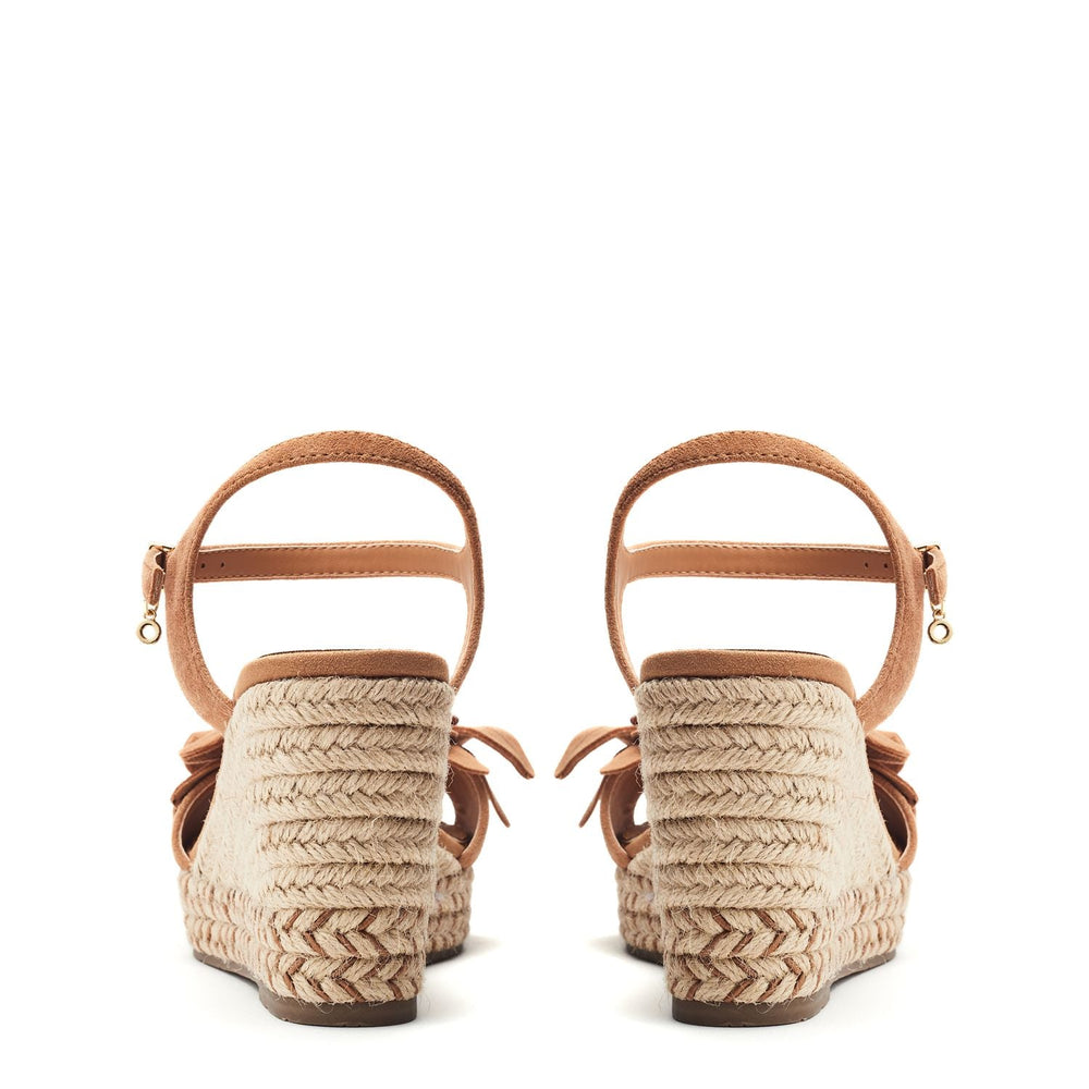 Mistee Tan Suede Sandals