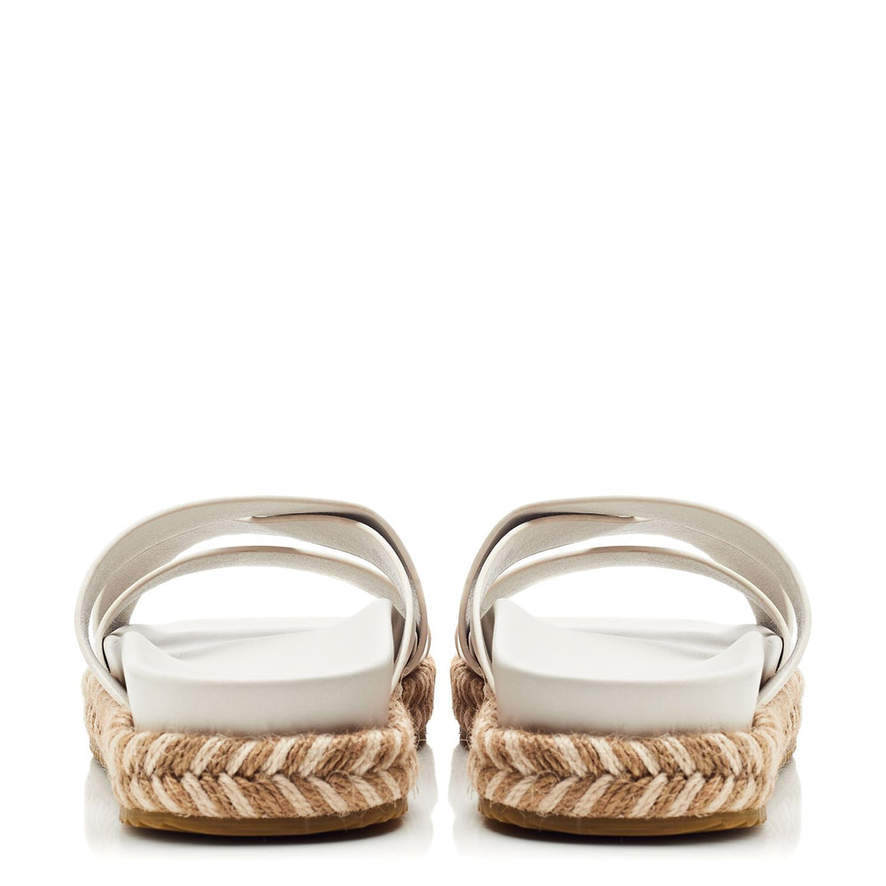 Morornie Off White Porvair Sandals