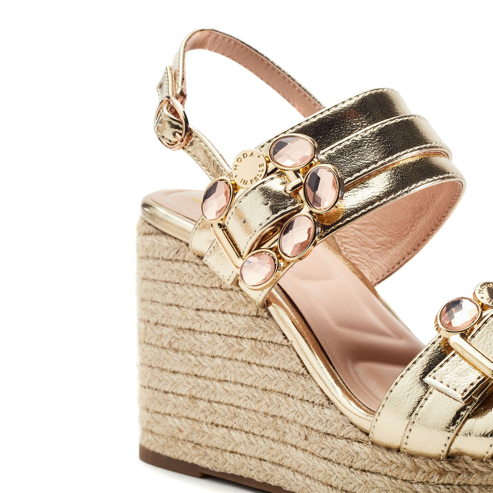 Moyra Champagne Porvair Sandals