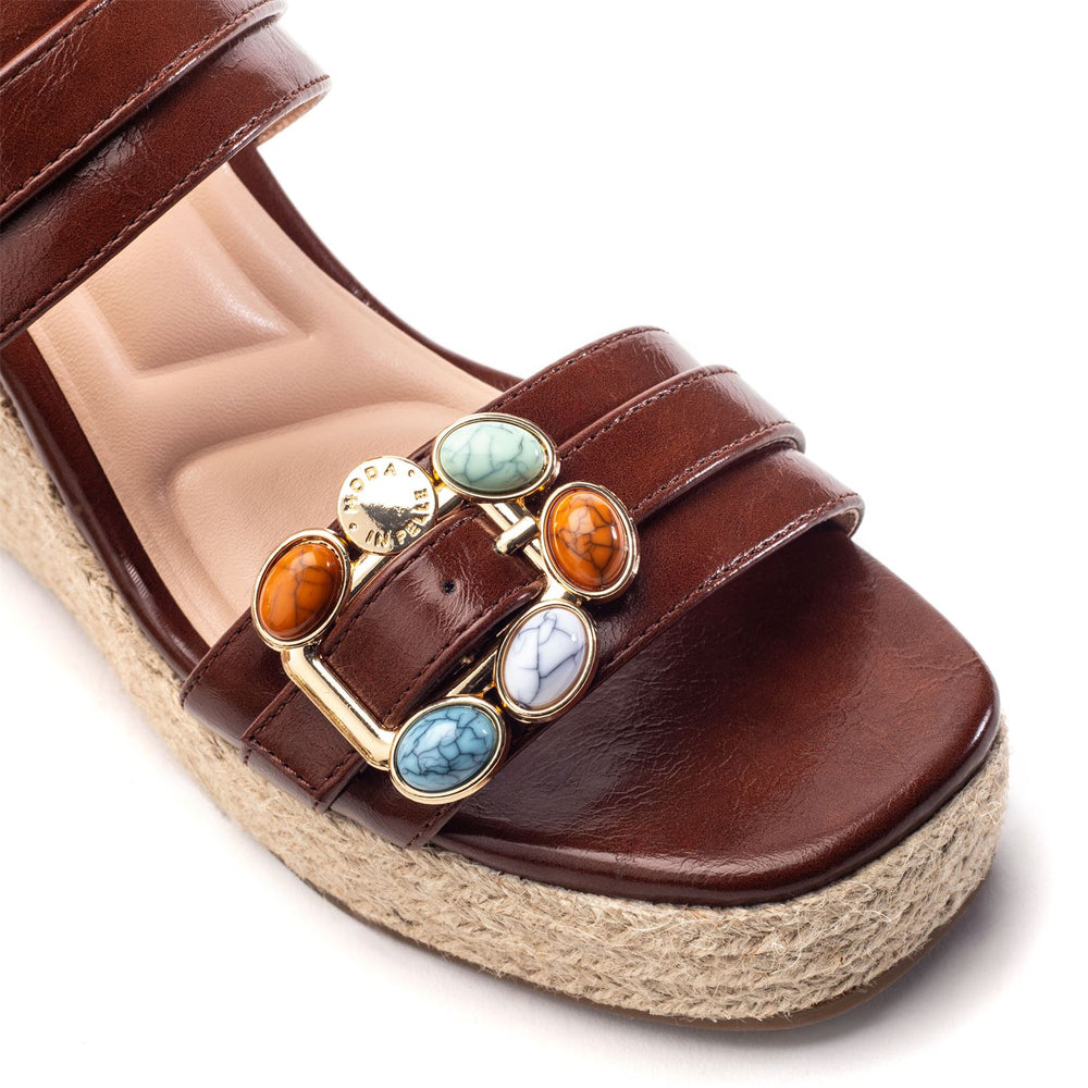 Moyra Tan Porvair Sandals