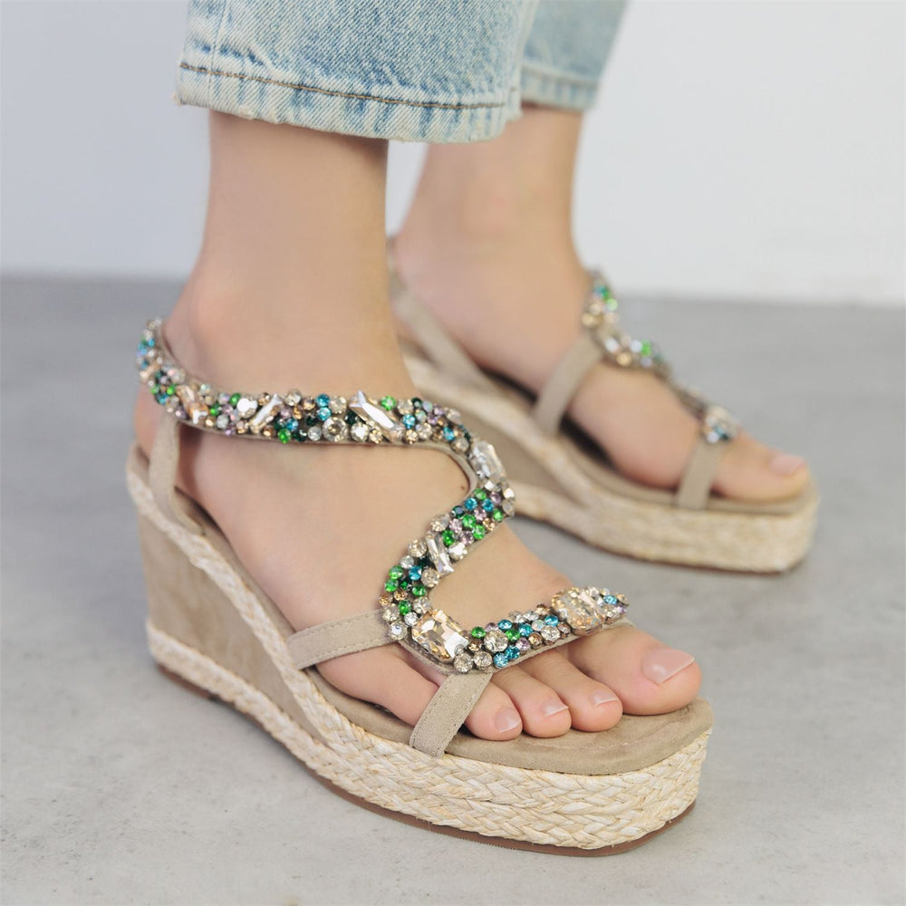 Naap Stone Suede Sandals