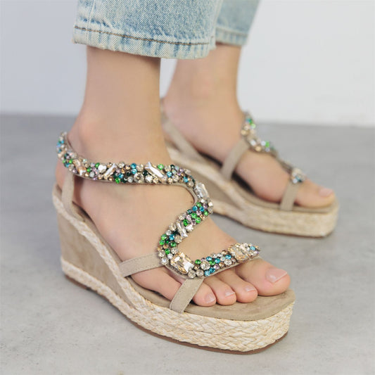 Naap Stone Suede Sandals