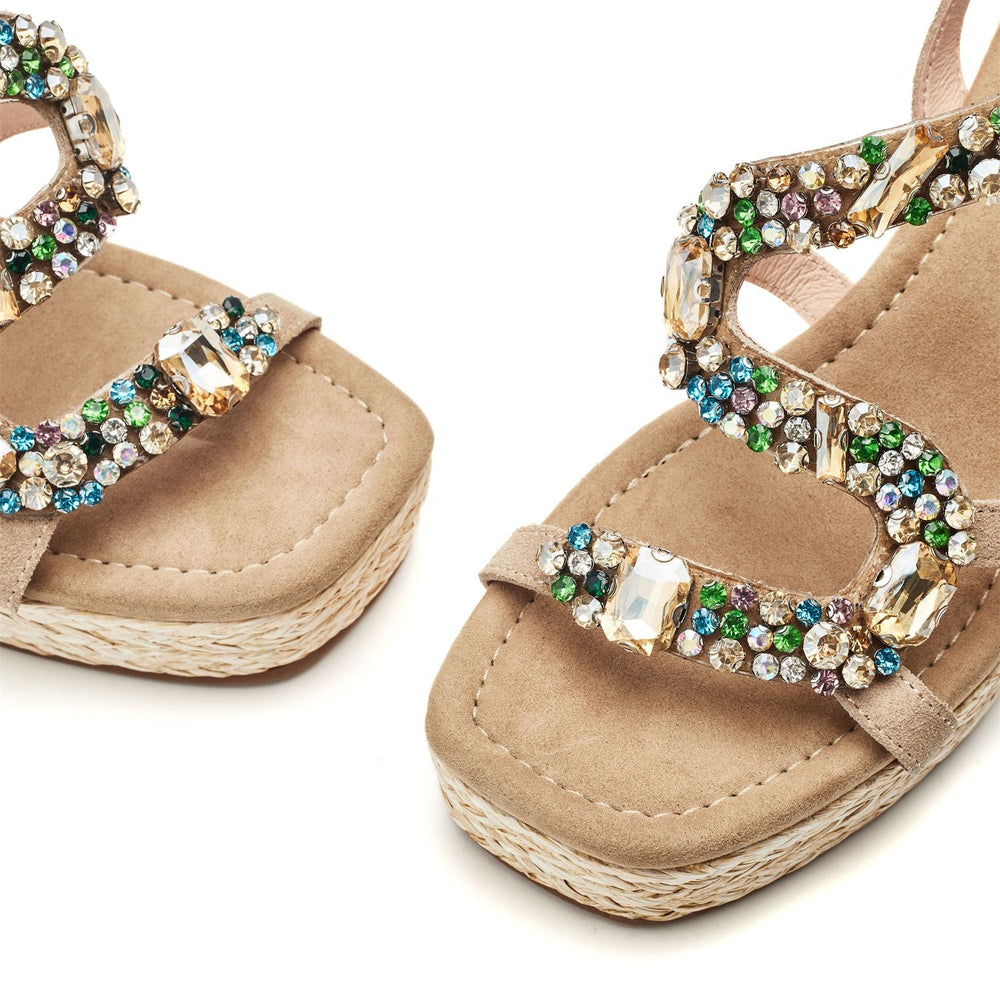 Naap Stone Suede Sandals
