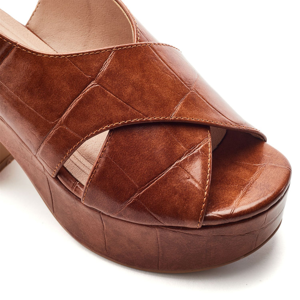 Nakara Tan Mocc Croc Sandals