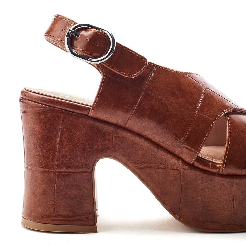 Nakara Tan Mocc Croc Sandals