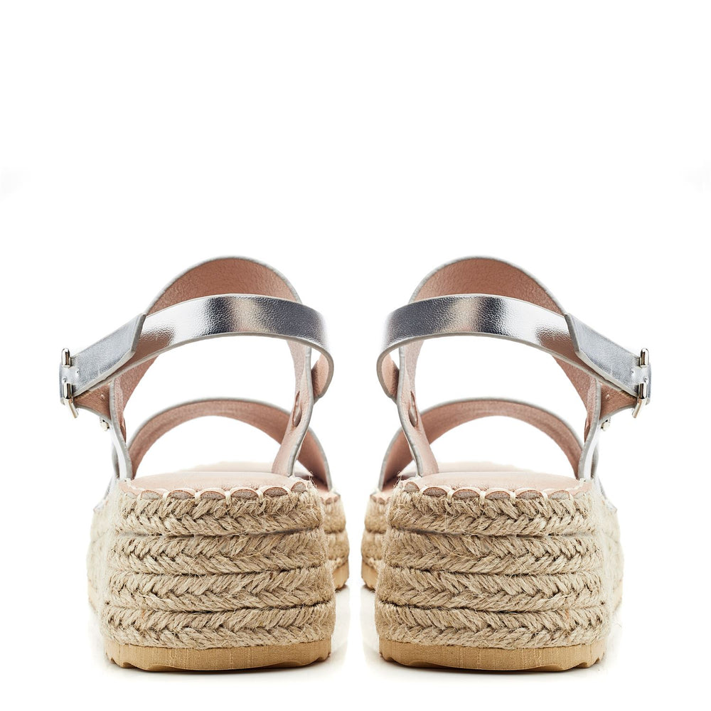 Nashay Silver Porvair Sandals