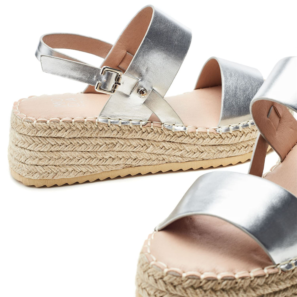 Nashay Silver Porvair Sandals