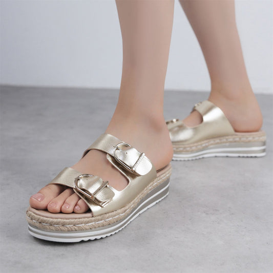 Nestta Off White Porvair Sandals