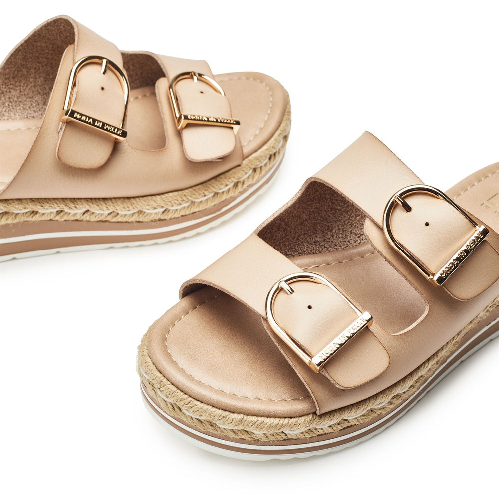Nestta Off White Porvair Sandals