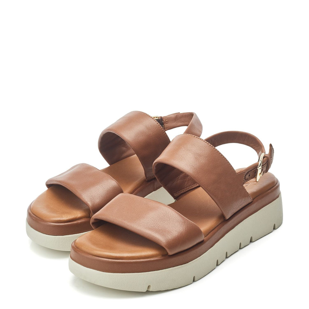 Netty Tan Leather Leather Sandals