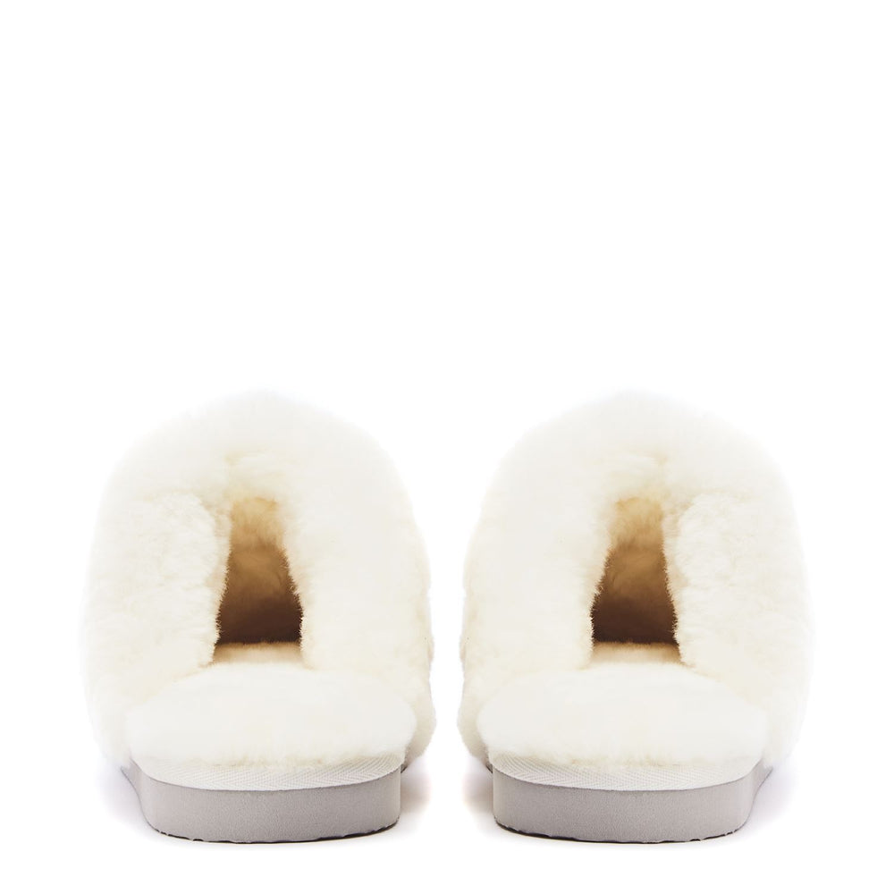 Nightfall White Metallic Suede Shoes
