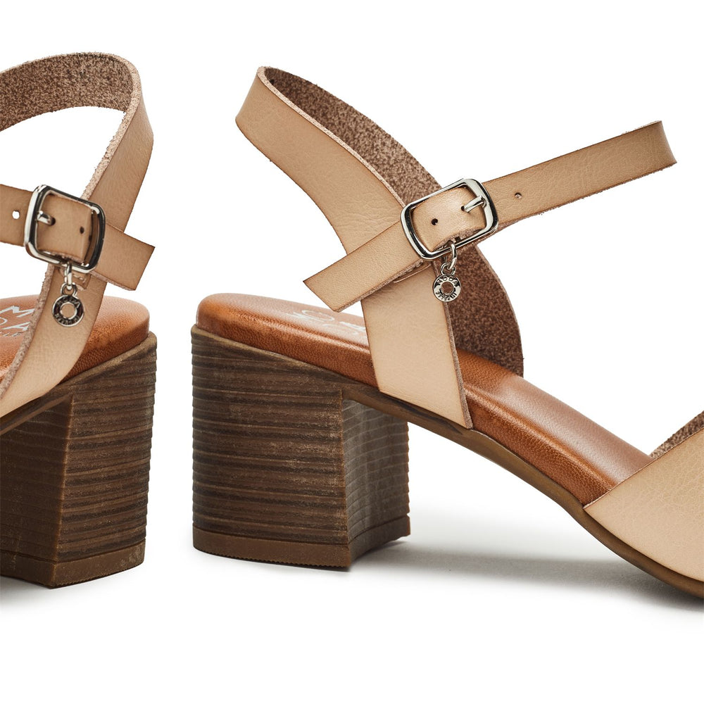 Novie Off White Porvair Sandals