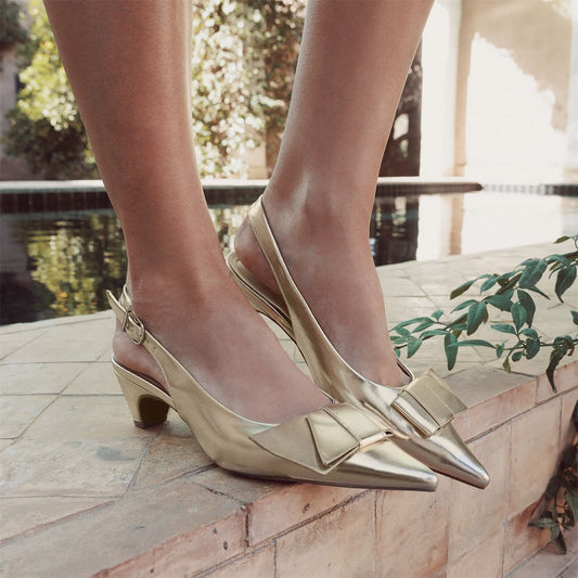 Nutmeg Gold Porvair Shoes
