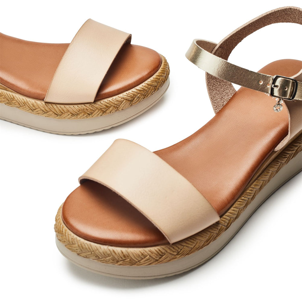 Nyx Off White Porvair Sandals