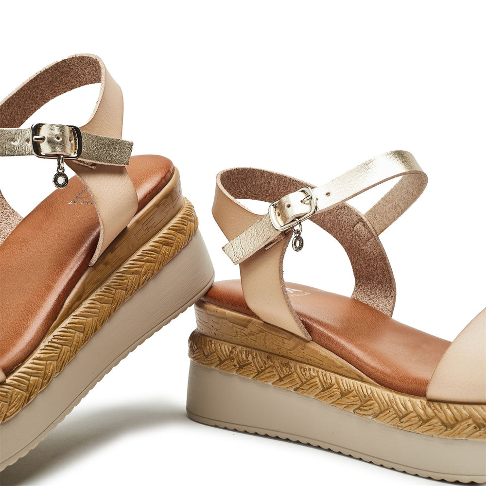 Nyx Off White Porvair Sandals