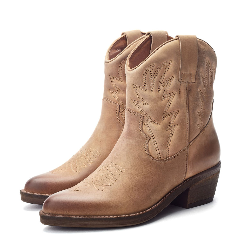 Okuri Stone Leather Boots
