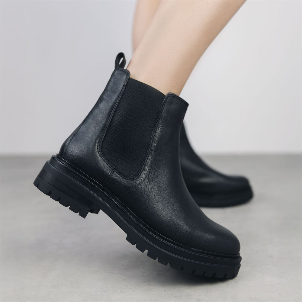 Olaio Black Leather Boots