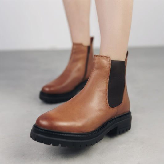 Olaio Tan Leather Boots