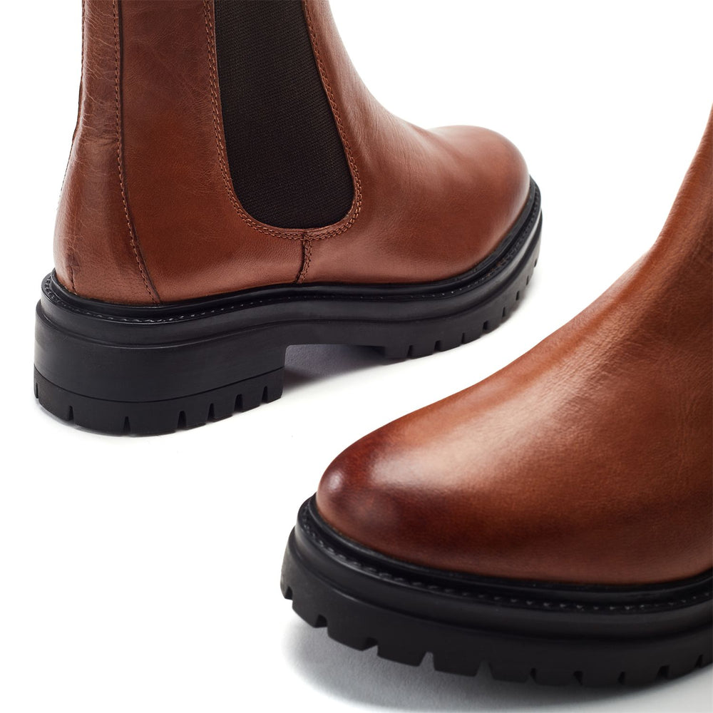 Olaio Tan Leather Boots