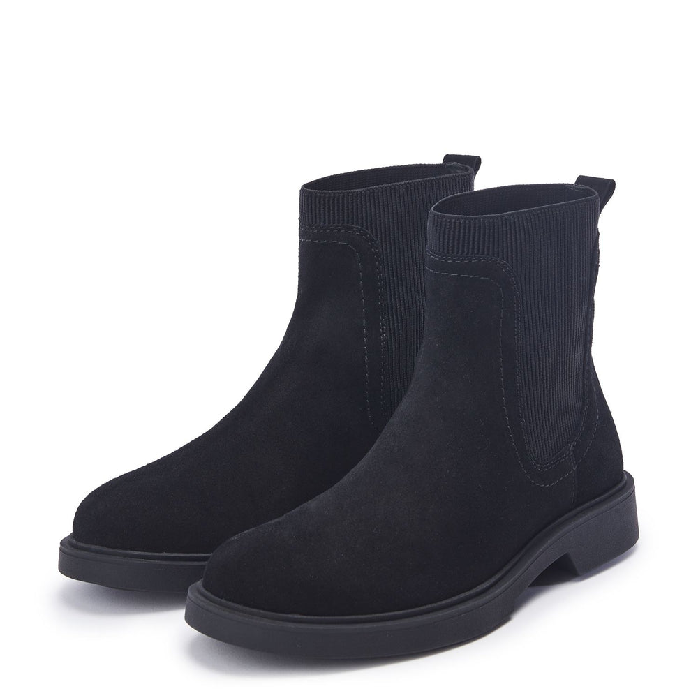 Olexi Black Suede Boots