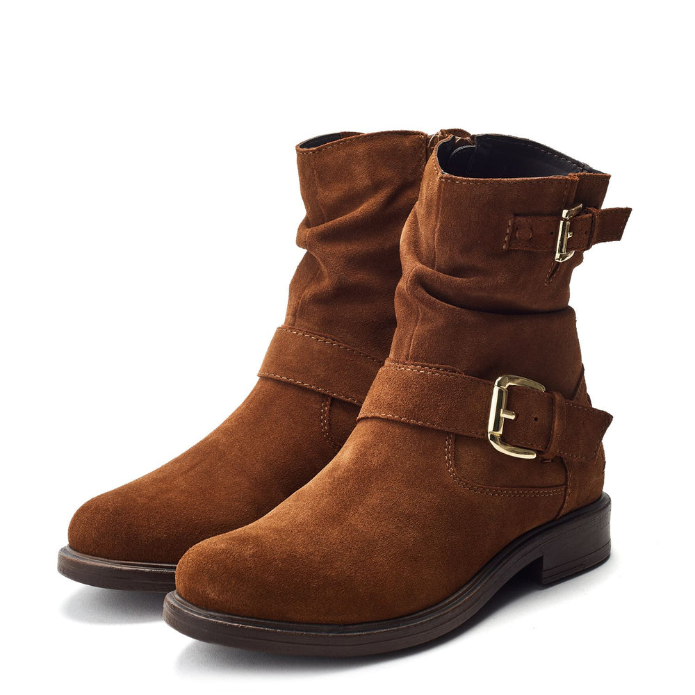 Ombre Tan Suede Boots