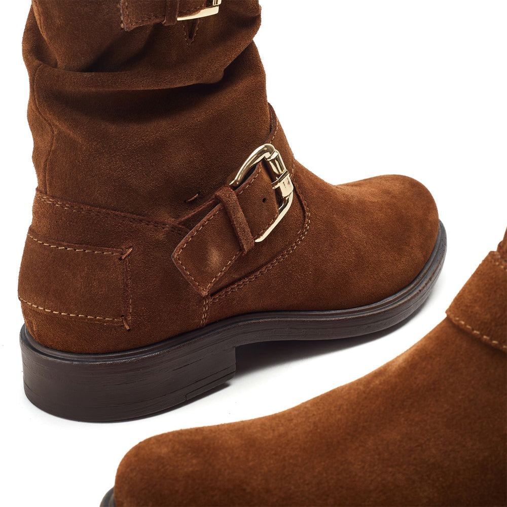 Ombre Tan Suede Boots