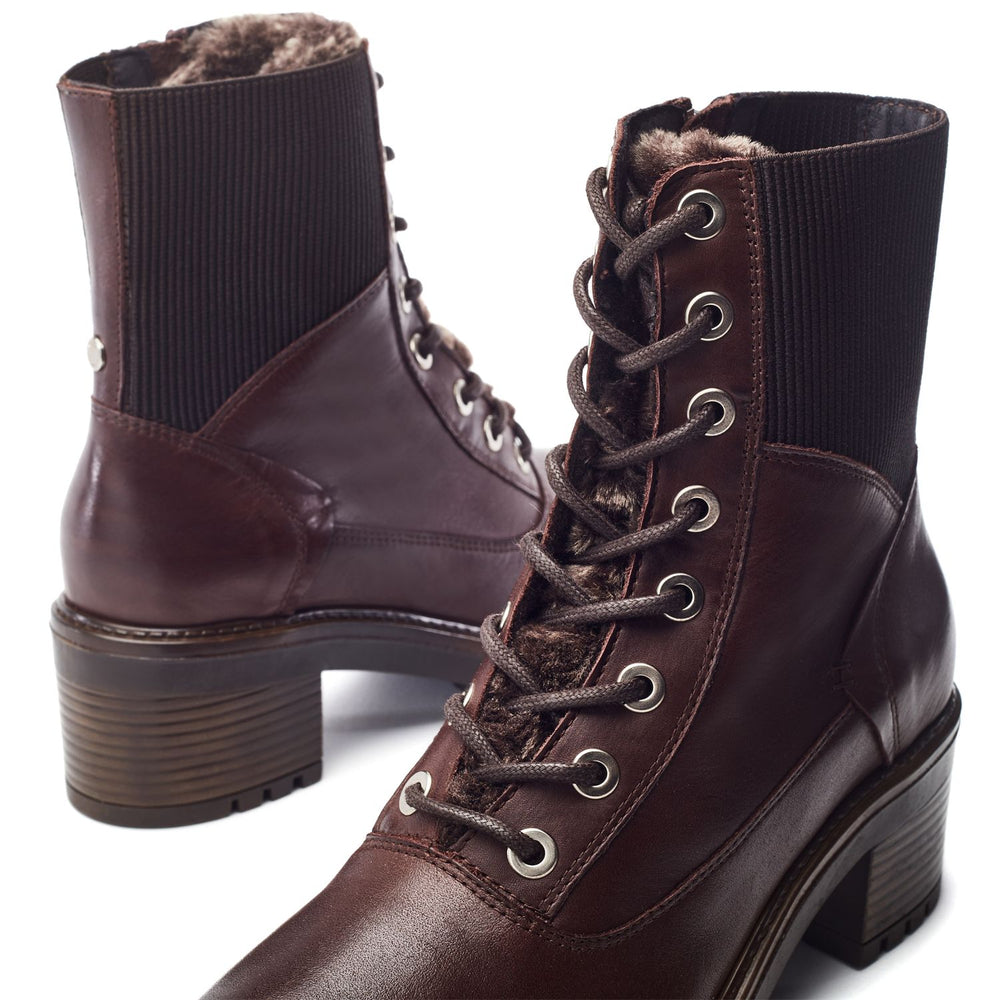 Omura Dark Brown Leather Boots