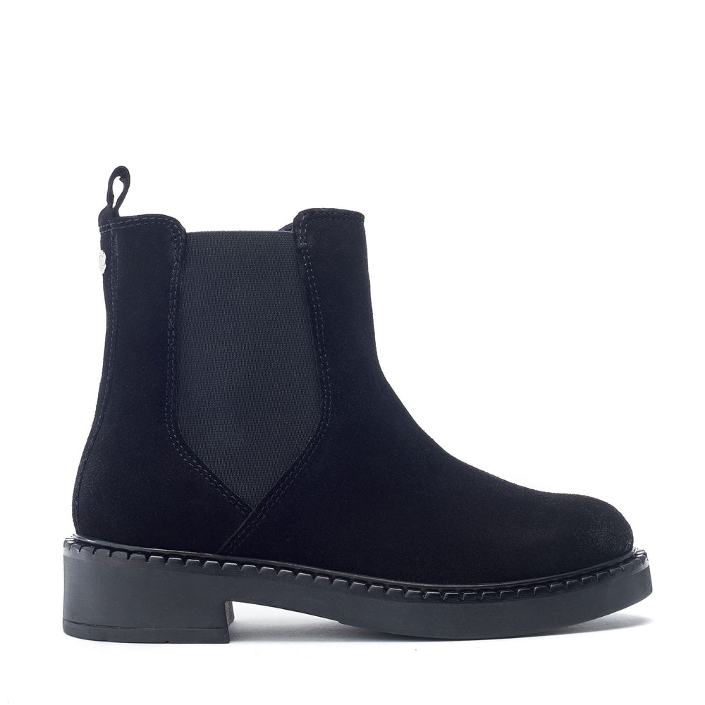 Opala Black Suede Boots