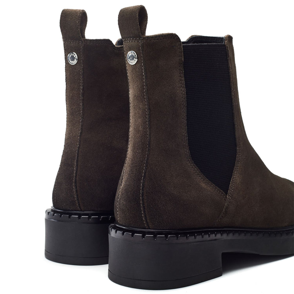 Opala Taupe Suede Boots