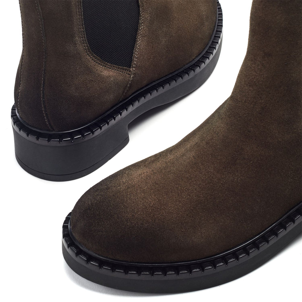 Opala Taupe Suede Boots