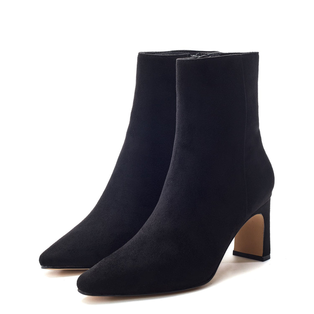 Opalia Black Alcantara Alcantara Boots