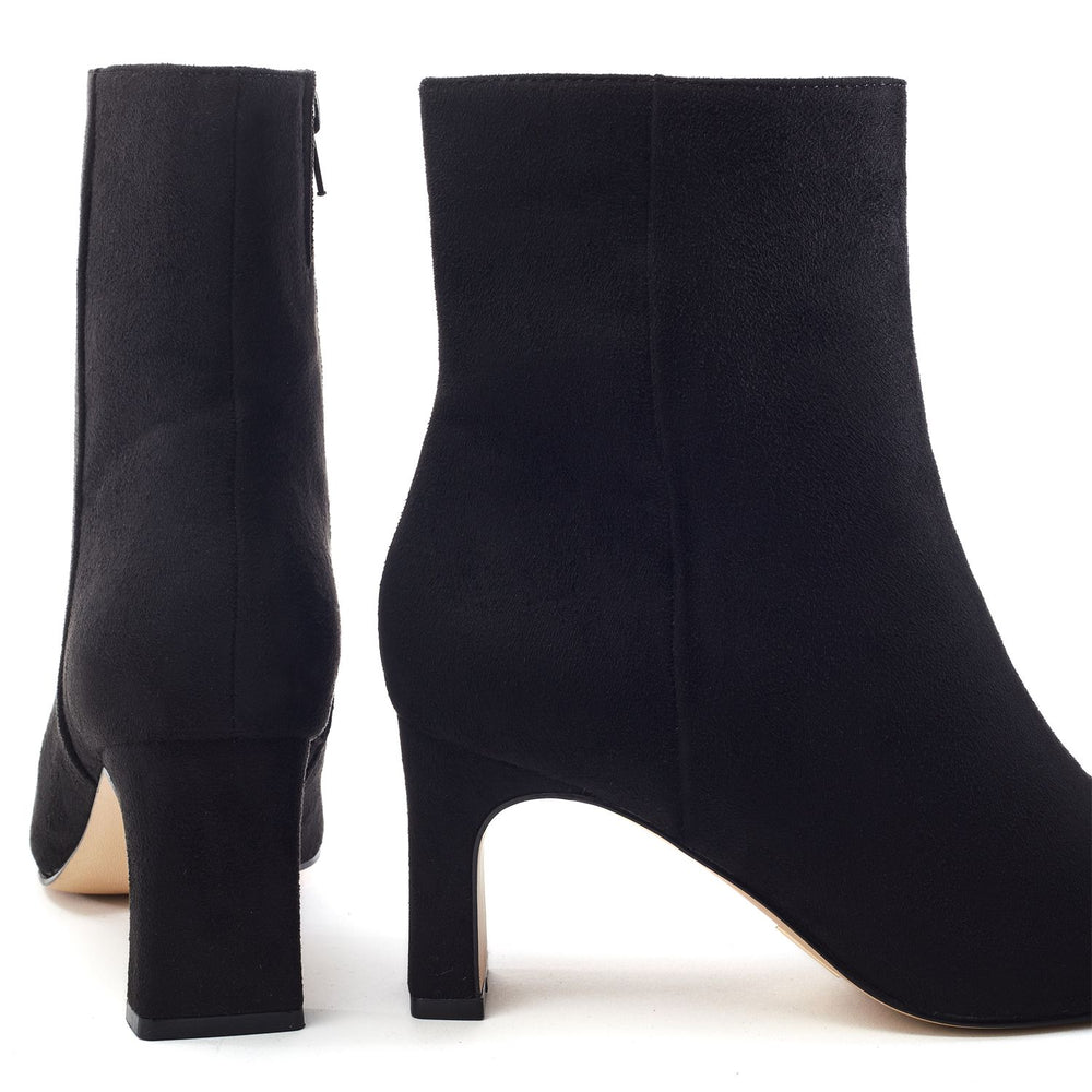 Opalia Black Alcantara Alcantara Boots