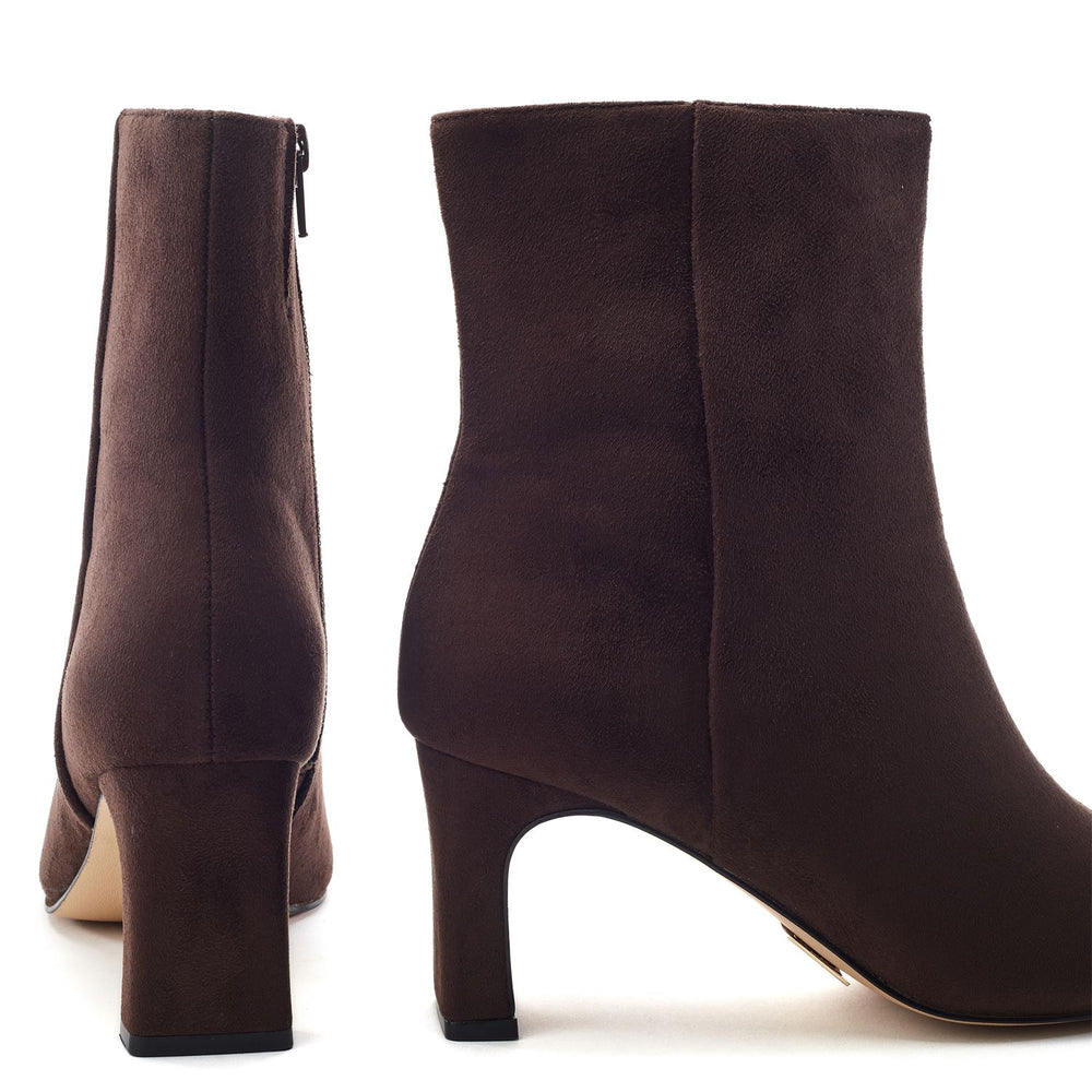 Opalia Brown Alcantara Boots