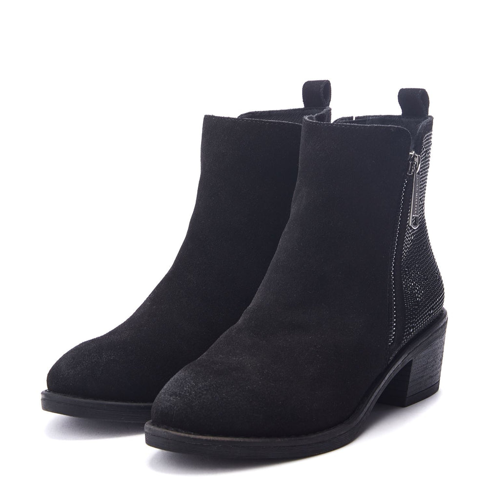 Oriane Black Suede Boots