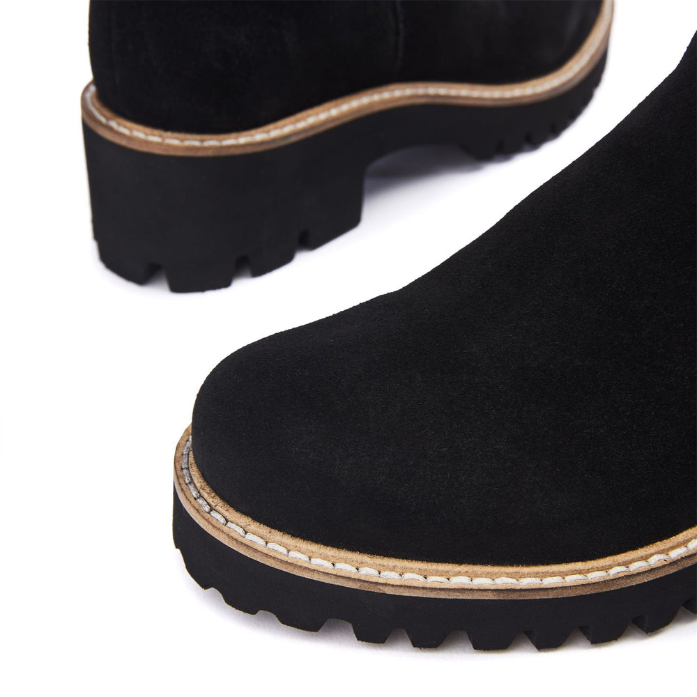 Orpet Black Suede Boots
