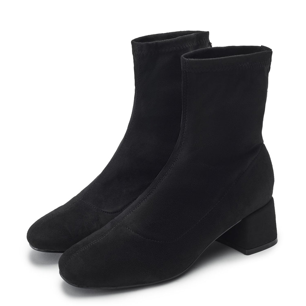 Osoku Black Alcantara Alcantara Boots