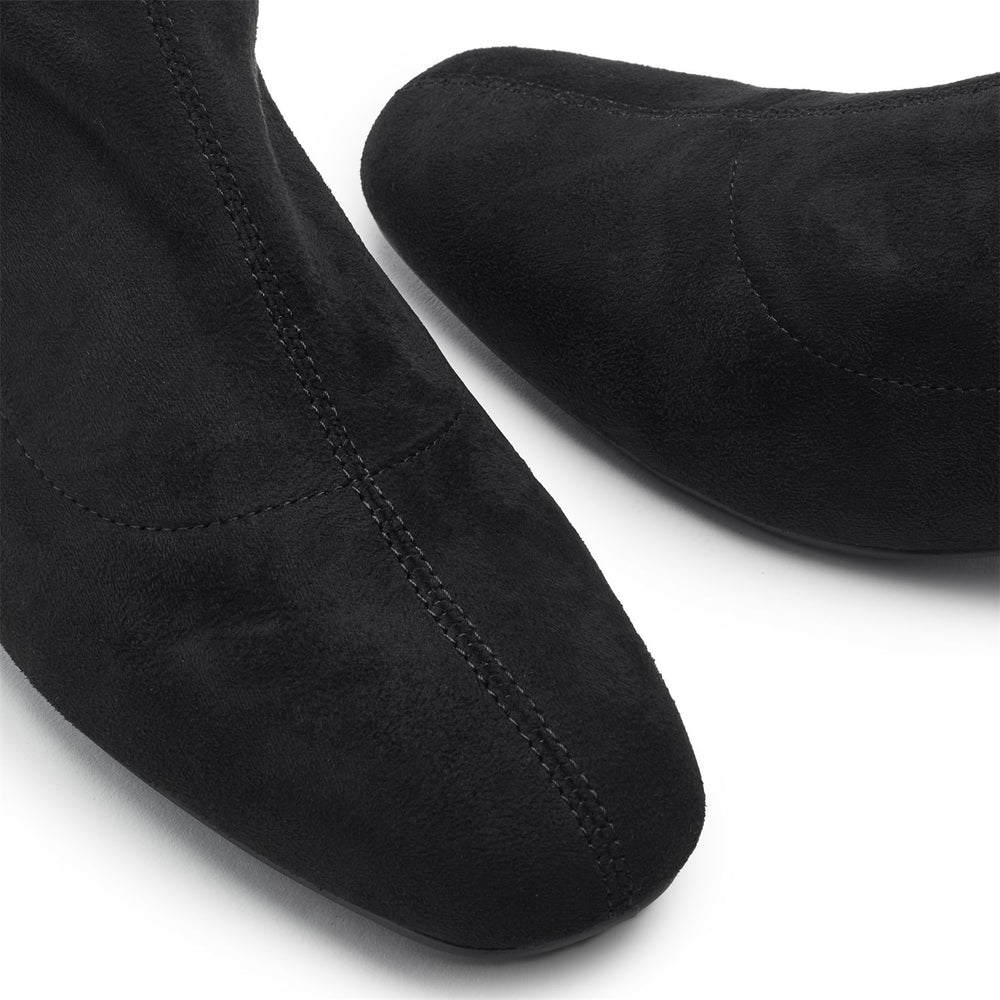 Osoku Black Alcantara Alcantara Boots