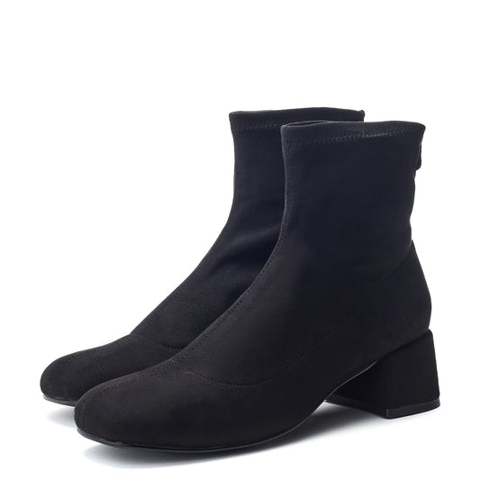 Osokuna Black Alcantara Alcantara Boots