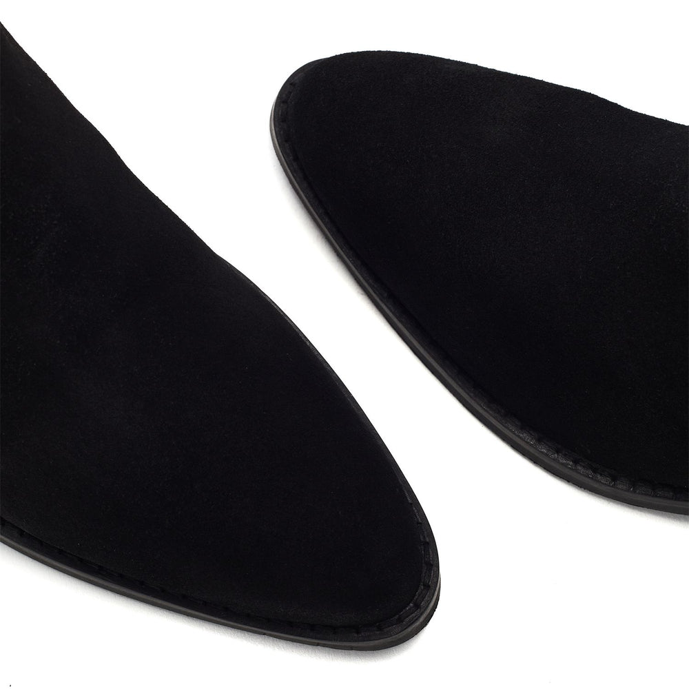 Ossio Black Suede Boots