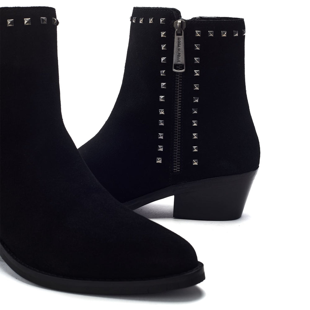 Ossio Black Suede Boots