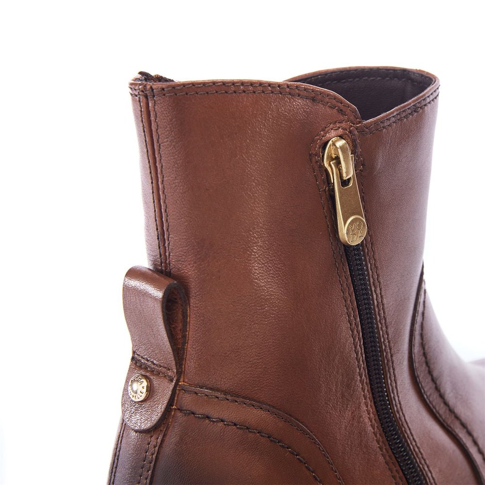 Oster Tan Leather Boots