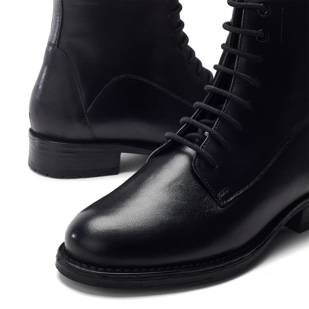 Otami Black Leather Boots
