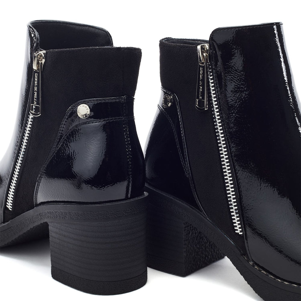 Otella Black Patent Boots