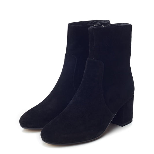 Otto Black Suede Boots