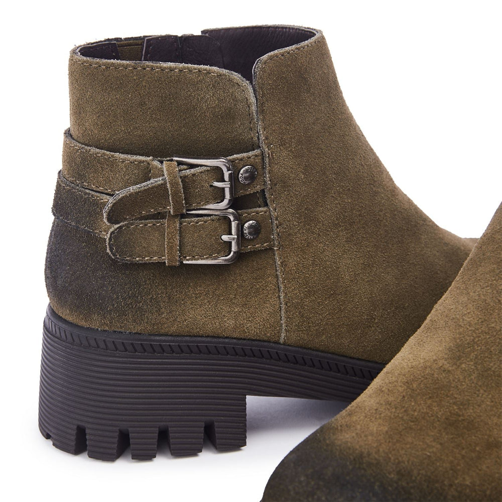 Ovah Khaki Suede Boots